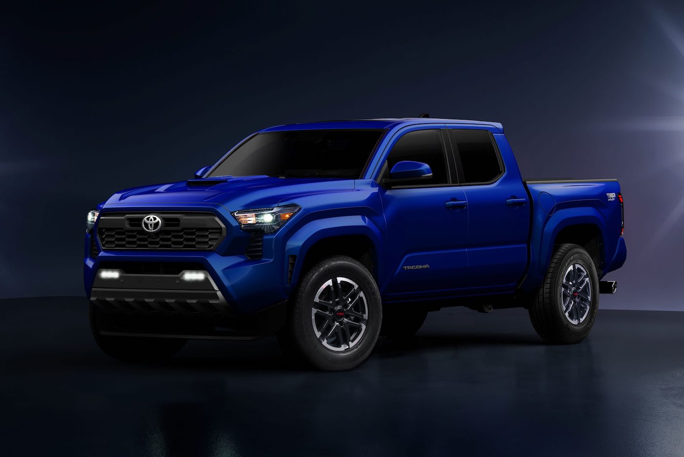 2024 Tacoma 2024 Tacoma TRD SPORT - Specs, Price (TBA), Features, Photos & Videos 2024_toyota_tacoma_trd_sport_studio_001-scaled-