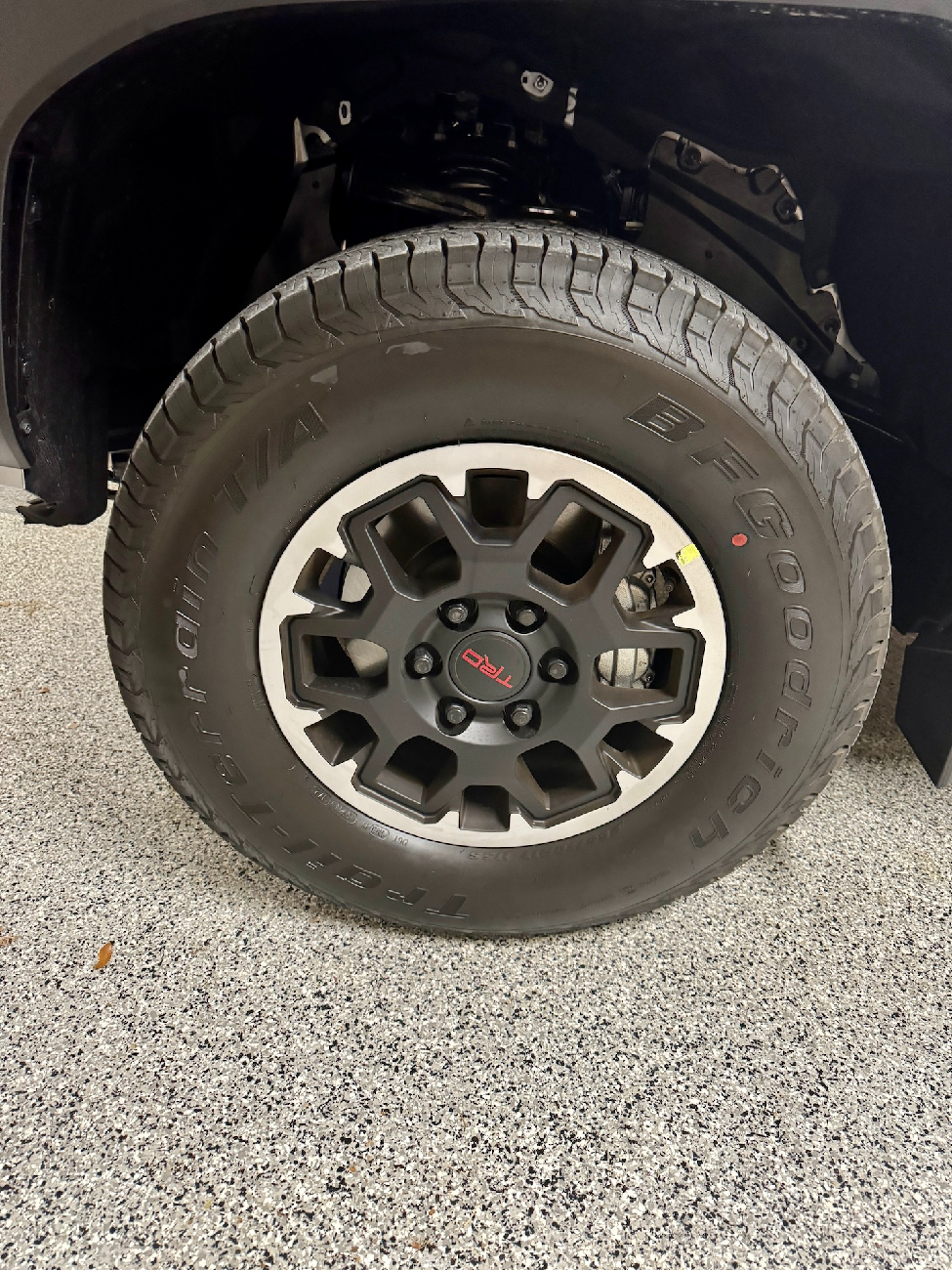 2024 Tacoma 2024 TRD Off-Road Wheels ... ugly outer ring. 2024TacoTire
