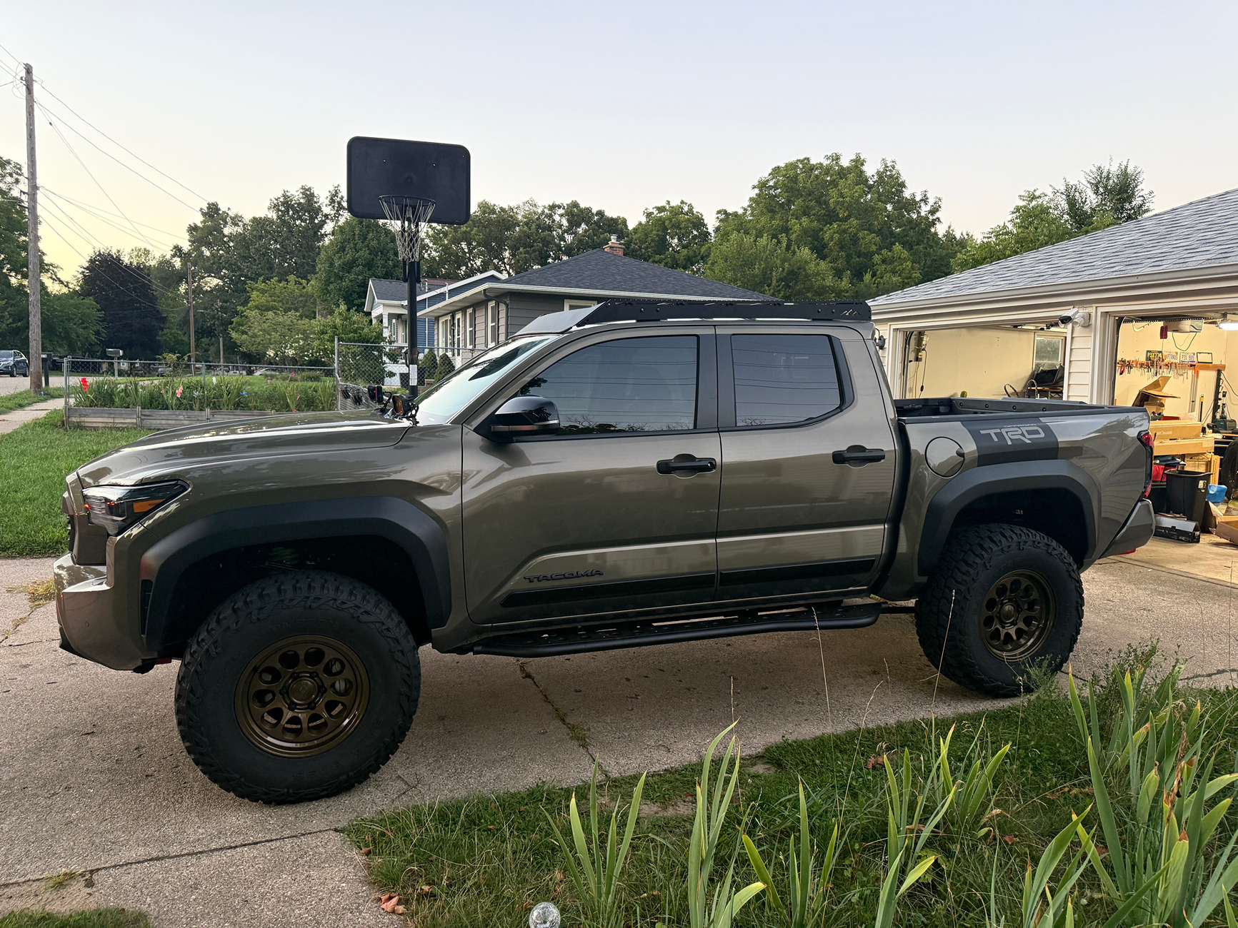 2024 Tacoma RCI Roof Rack installed w/ Diode Dynamics 42" inch light bar. 2025-08-21 20.39.36
