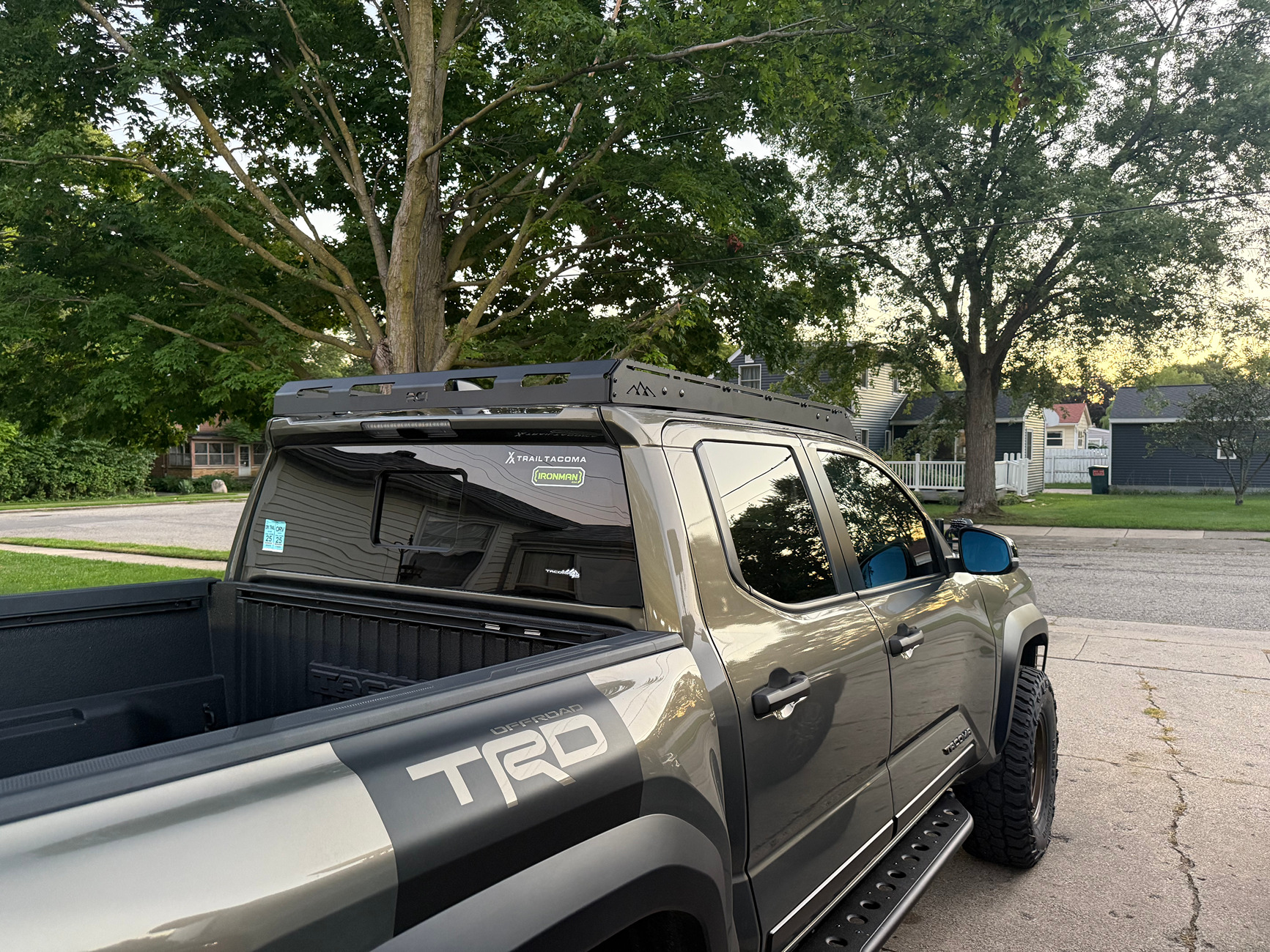 2024 Tacoma RCI Roof Rack installed w/ Diode Dynamics 42" inch light bar. 2025-08-21 20.40.50
