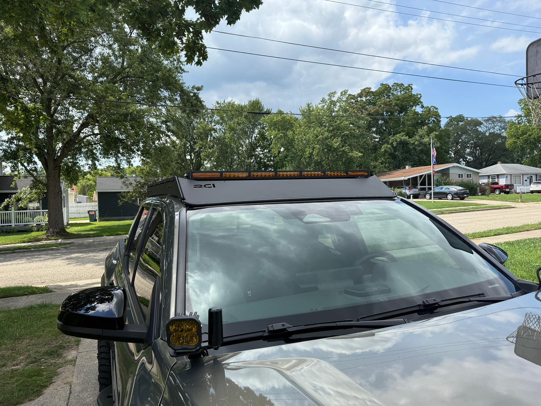 2024 Tacoma RCI Roof Rack installed w/ Diode Dynamics 42" inch light bar. 2025-08-22 15.25.25