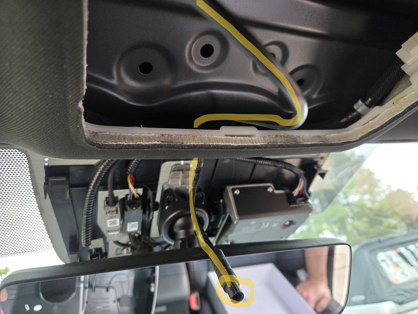 2024 Tacoma Dashcam Hardwire w/o Fuse Box *ALMOST* as easy as Dongar 20250412_163753 MARKUP