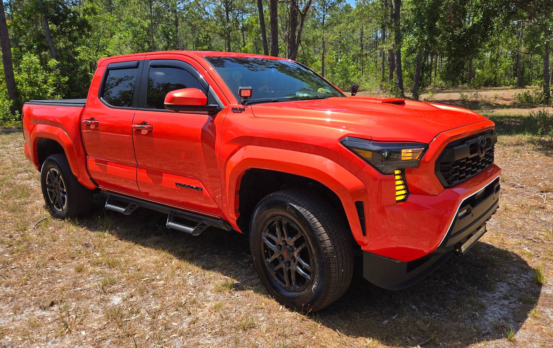 2024 Tacoma Aspire V2 Fang Lights install - 2025 TRD Sport 20250427_142224