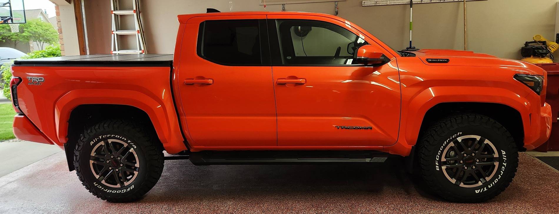 2024 Tacoma BF Goodrich All Terrain replacing Stock Generals 20250523_154028