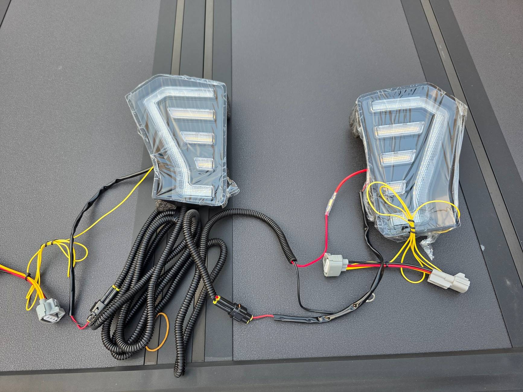 2024 Tacoma Aspire V2 Fang Lights install - 2025 TRD Sport 20250603_193804
