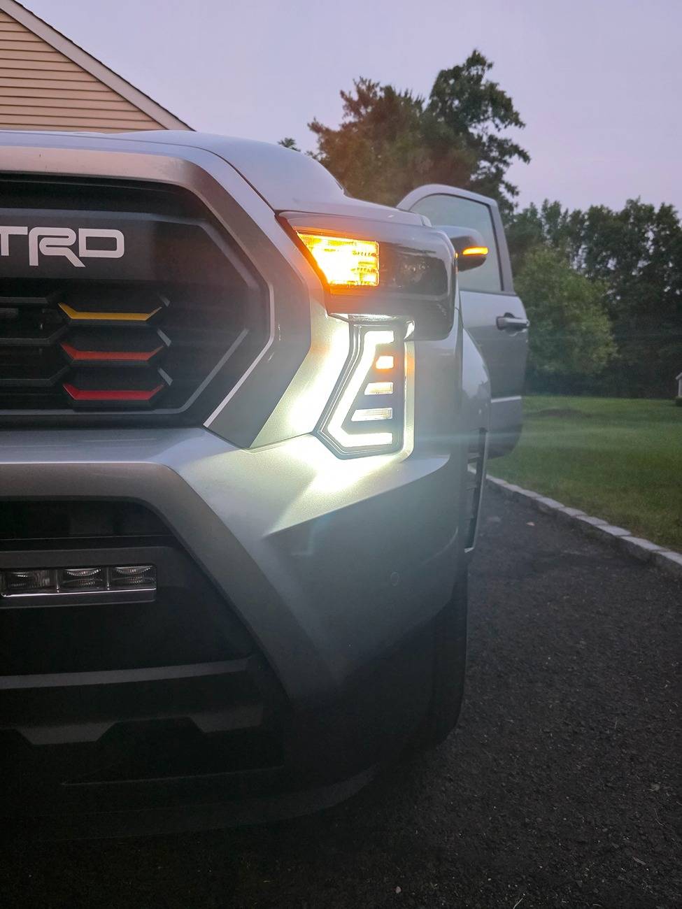 2024 Tacoma Aspire V2 Fang Lights install - 2025 TRD Sport 20250603_203557