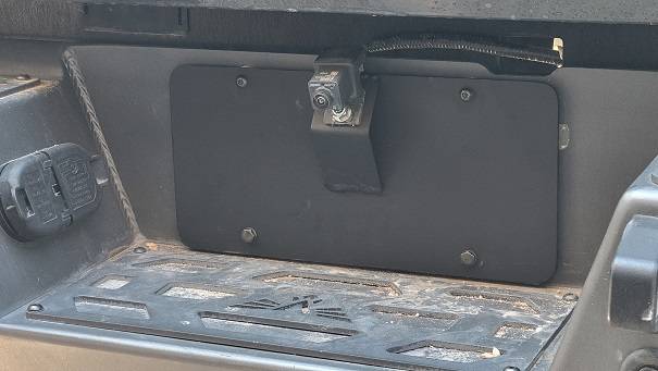 2024 Tacoma Dash Cam and rear cam on tailgate 20250616_160407-sm