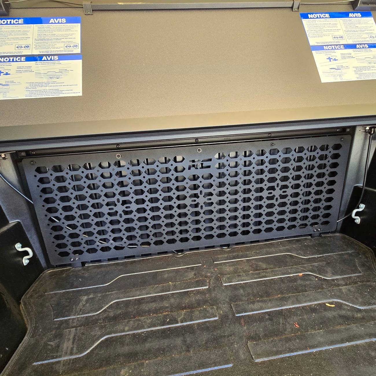2024 Tacoma Rough Country Molle Panel set works with OEM Tonneau Cover 20250618_125811