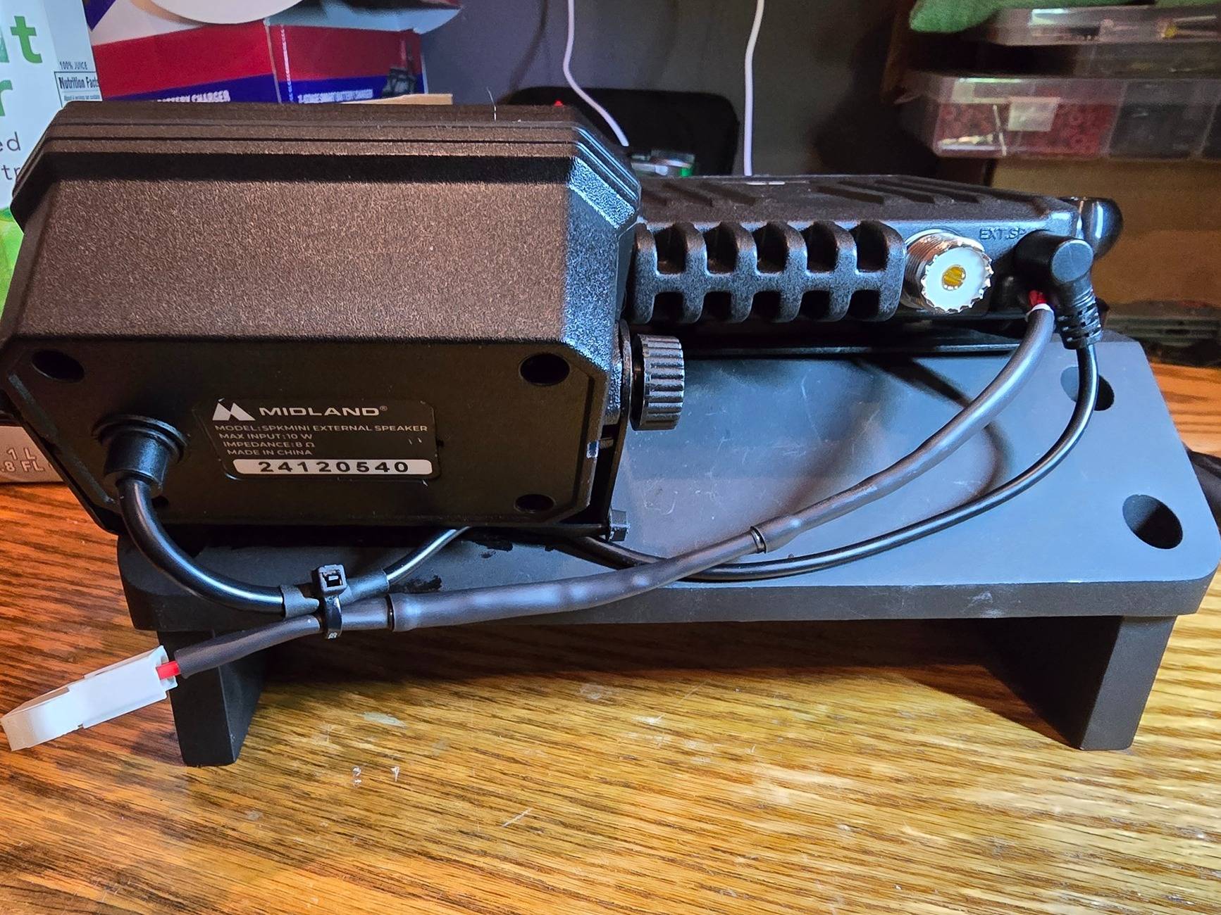2024 Tacoma My Ham Radio mount location in 2024 Trailhunter 20250710_011440
