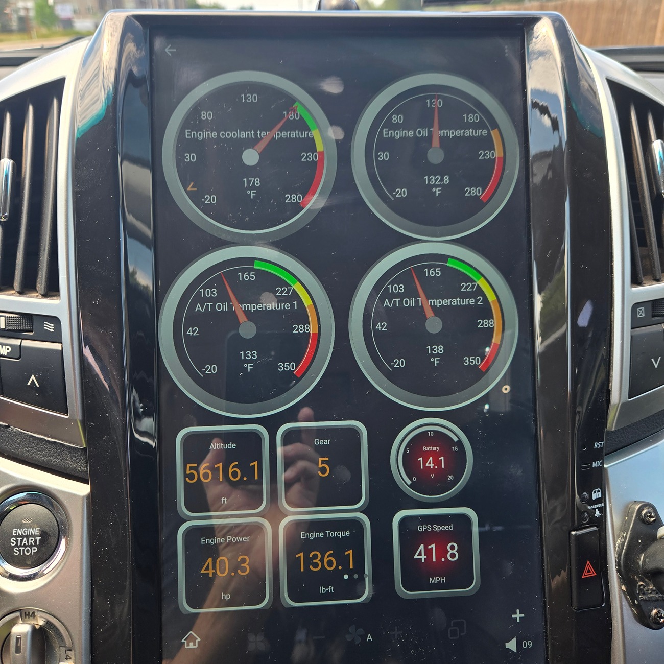 2024 Tacoma 2024 Tacoma Transmission Overheating on Long Climbs Off-Road 20250811_132908