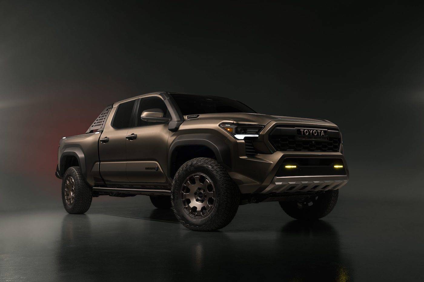 2024 Tacoma 2024 Tacoma TRAILHUNTER - Specs, Price (TBA) Features, Photos & Videos 24_toyota_tacoma_trailhunter_studio_001-scaled-