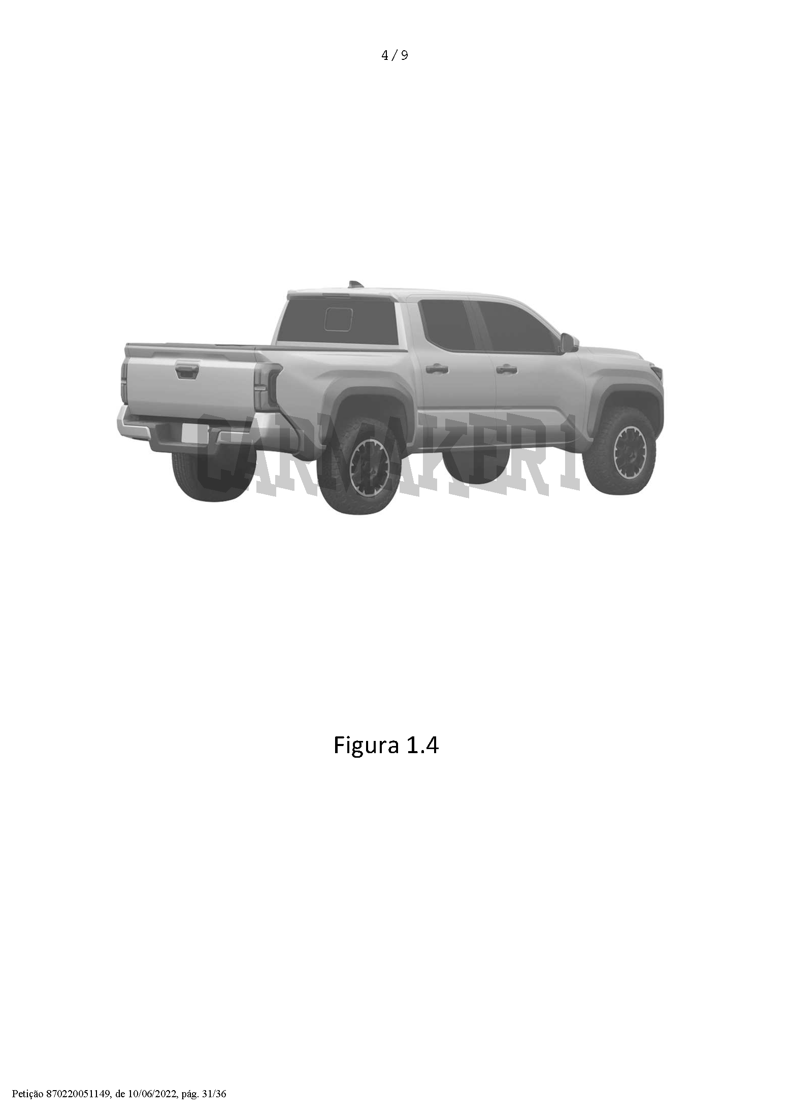 2024 Tacoma 2024 Tacoma Design Images Revealed in Patent! 📸 🕵🏻‍♂️ {filename}