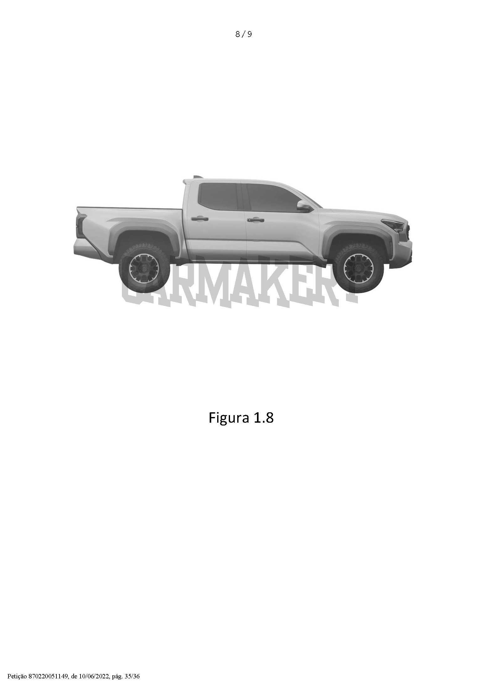 2024 Tacoma 2024 Tacoma Design Images Revealed in Patent! 📸 🕵🏻‍♂️ {filename}