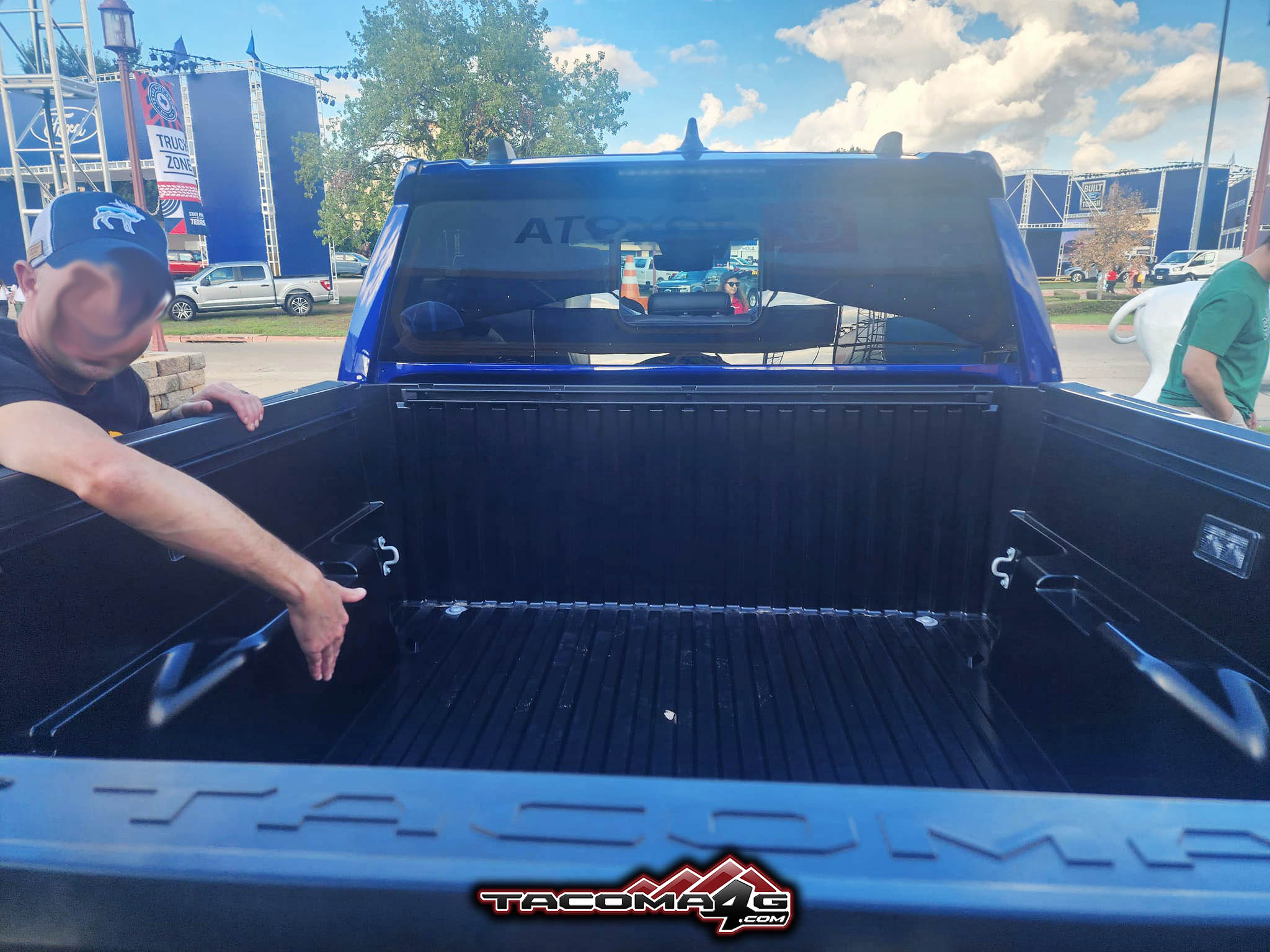 2024 Tacoma Blue Crush Metallic 2024 Tacoma TRD Sport i-Force MAX Hybrid -- exterior & interior first look! 3Blue Crush Metallic 2024 Tacoma Toyota Color Paint Engine Bed 