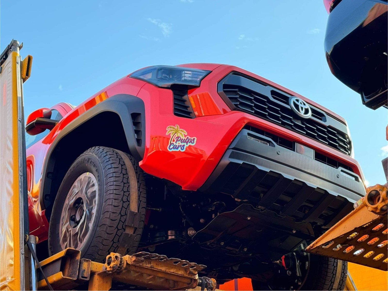 2024 Tacoma 2024 Tacoma Off-Road & Sport trims spotted up close on transport trucks 422234543_10160446611764221_5674129177982360474_n