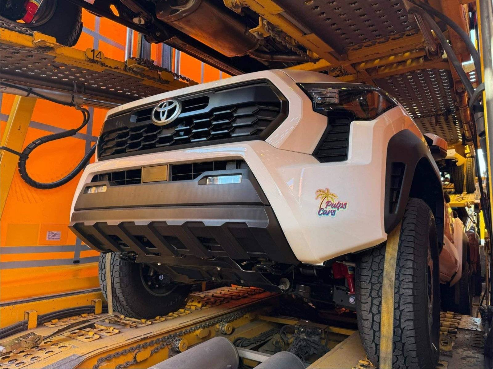 2024 Tacoma 2024 Tacoma Off-Road & Sport trims spotted up close on transport trucks 422238676_10160446611894221_1712487706749999651_n