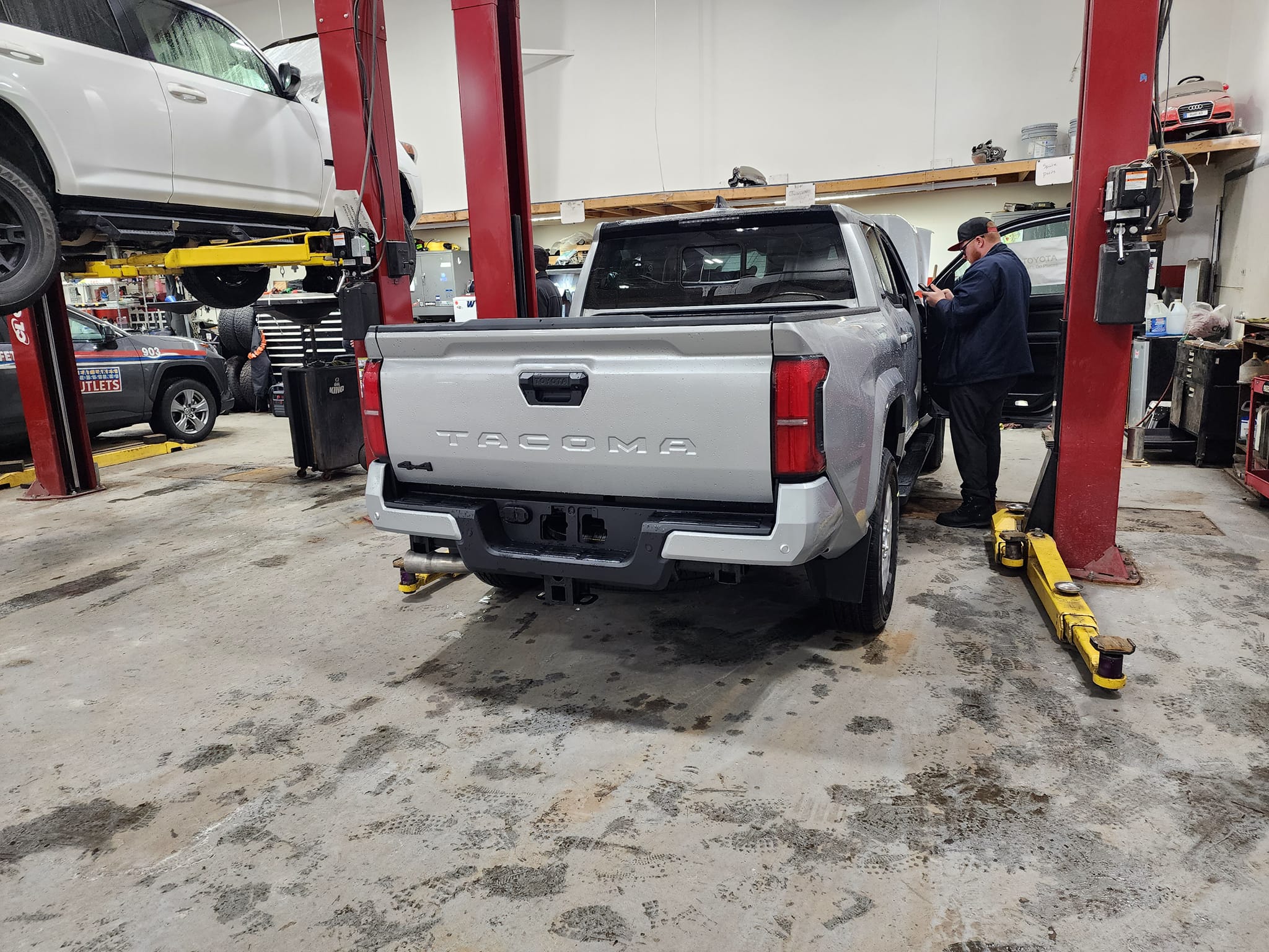 2024 Tacoma 2024 Tacoma arrives at a dealership! - Silver SR5 422813720_7052270021509296_3061533609253536441_n