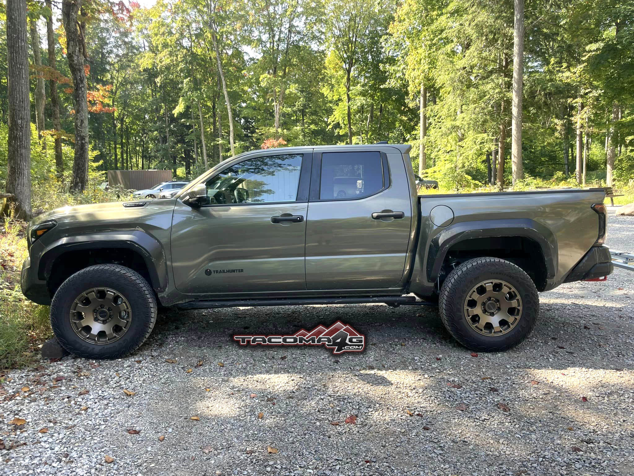 2024 Tacoma Short Bed (5' Foot) 2024 Tacoma first sighting! (Bronze Oxide Trailhunter spotted in wild) 5 foot Short Bed 2024 Toyota Tacoma Trail hunter Bronze Oxide 2