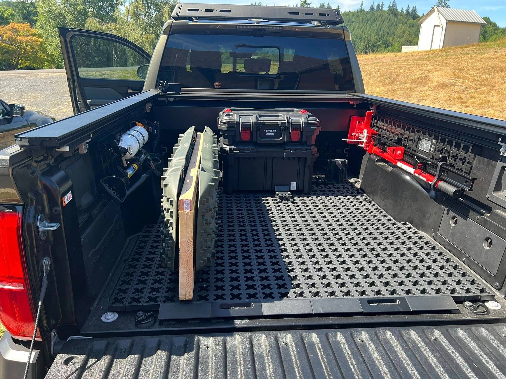 2024 Tacoma T-mat and more installed 522073551_10229222801341647_204204138626661638_n