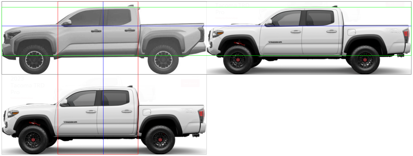 2024 Tacoma Comparison: 2024 Tacoma vs. 2023 Tacoma side-by-side images 72D2CDBD-F73E-4AD3-AE3B-81500BC571DF