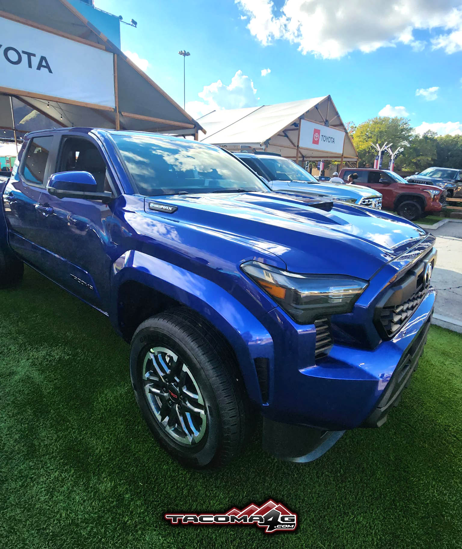 2024 Tacoma Blue Crush Metallic 2024 Tacoma TRD Sport i-Force MAX Hybrid -- exterior & interior first look! 7Blue Crush Metallic 2024 Tacoma Toyota Color Paint Engine Bed 