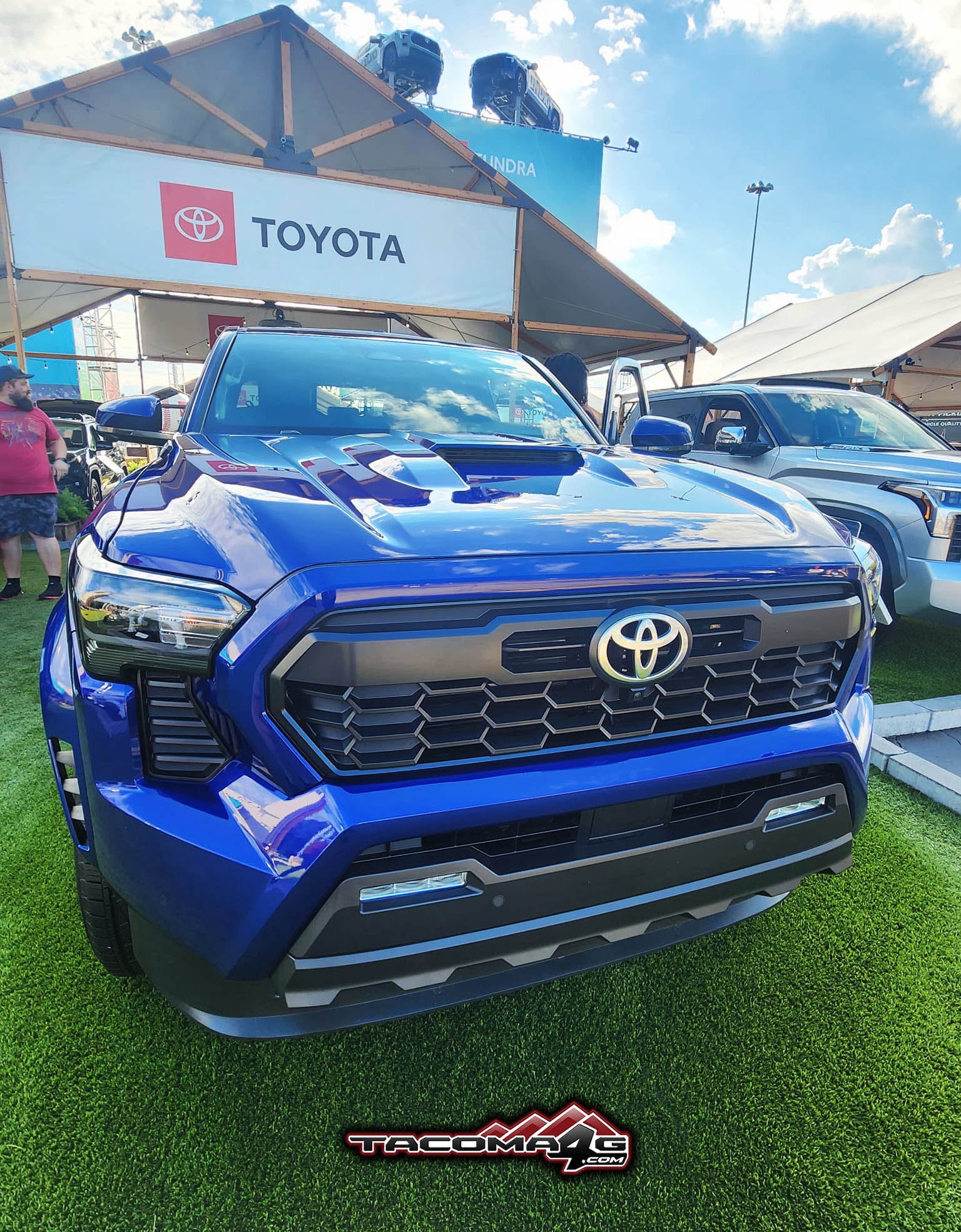 2024 Tacoma Blue Crush Metallic 2024 Tacoma TRD Sport i-Force MAX Hybrid -- exterior & interior first look! 8Blue Crush Metallic 2024 Tacoma Toyota Color Paint Engine Bed 