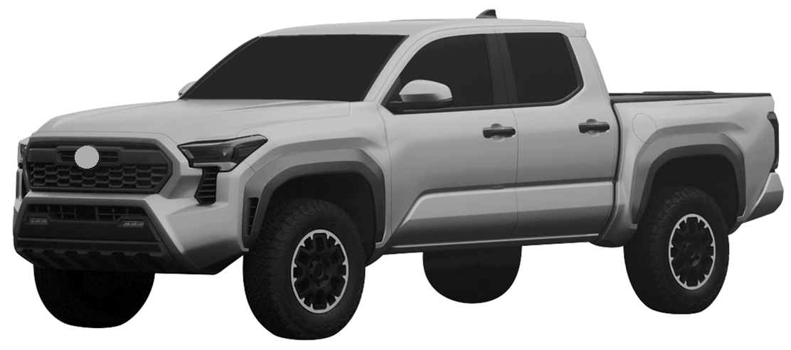 2024 Tacoma 2024 Tacoma Design Images Revealed in Patent! 📸 🕵🏻‍♂️ {filename}