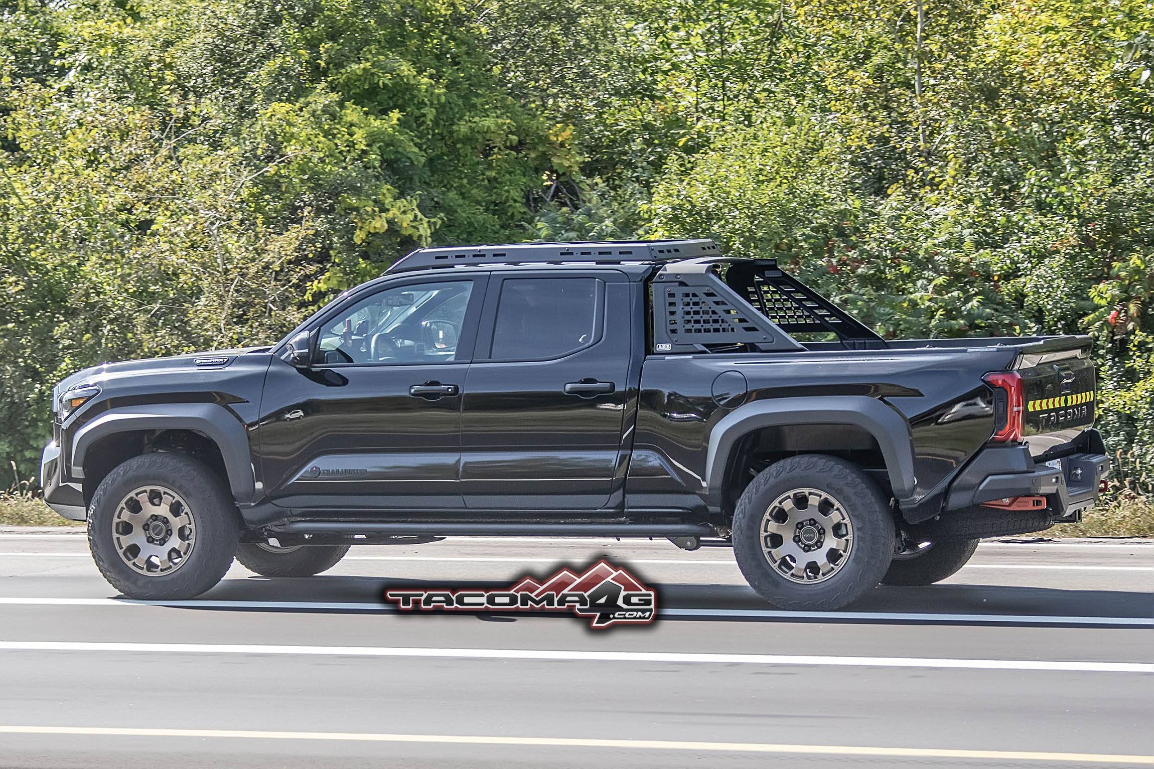 2024 Tacoma Official BLACK 2024 Tacoma Thread (4th Gen) Black 2024 Tacoma Trailhunter Photos 2