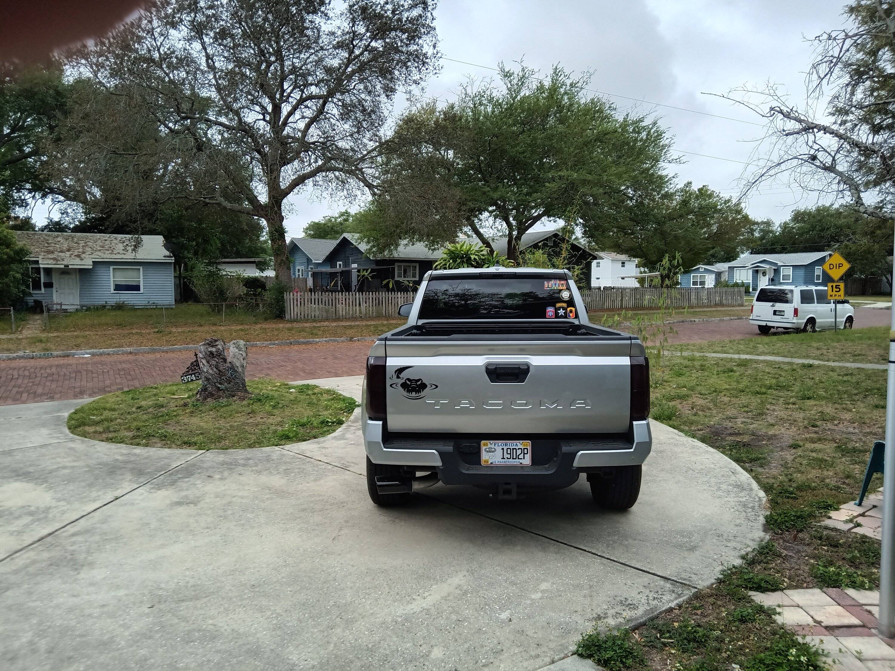 2024 Tacoma CELESTIAL SILVER METALLIC 2024 Tacoma Thread (4th Gen) BLKOUTTAILS