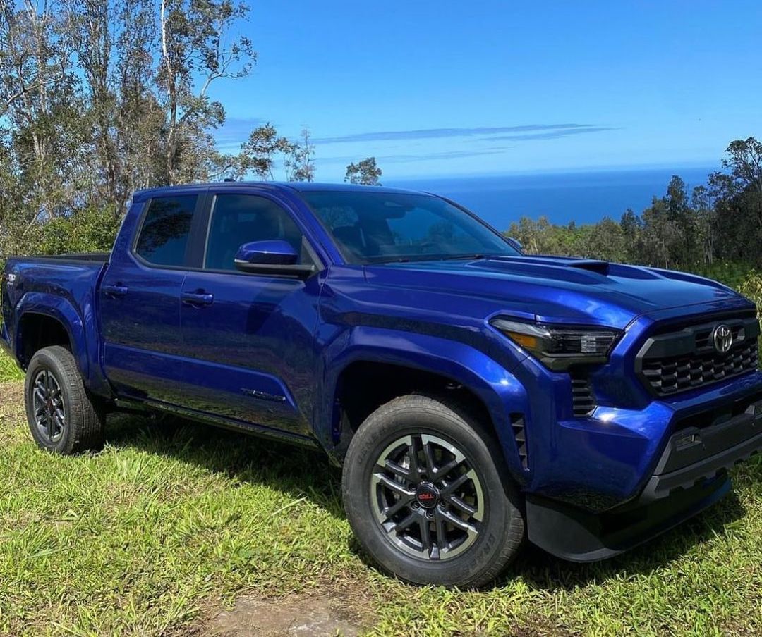 2024 Tacoma 2024 Tacoma TRD SPORT - Specs, Price (TBA), Features, Photos & Videos blue-crush-2024-tacoma-sport-4th-gen-1-
