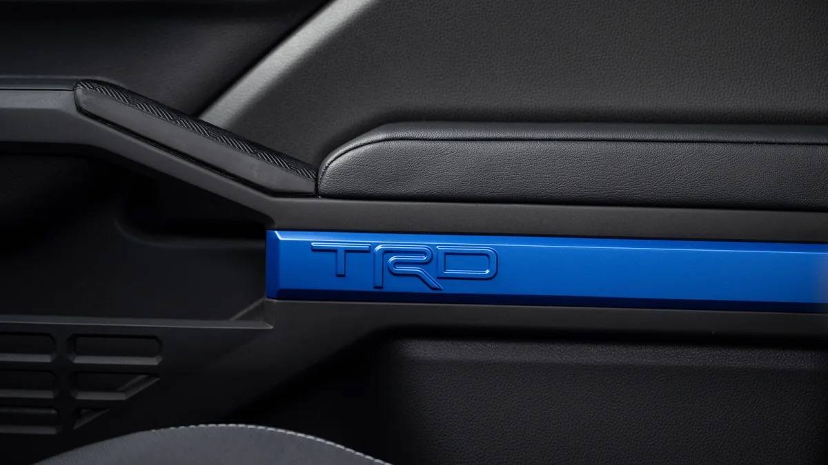 2024 Tacoma 2024 Tacoma TRD Sport Photos (Exterior, Interior, 6MT Manual Transmission) Blue Crush 2024 Tacoma TRD Sport 6MT Manual Transmission 16