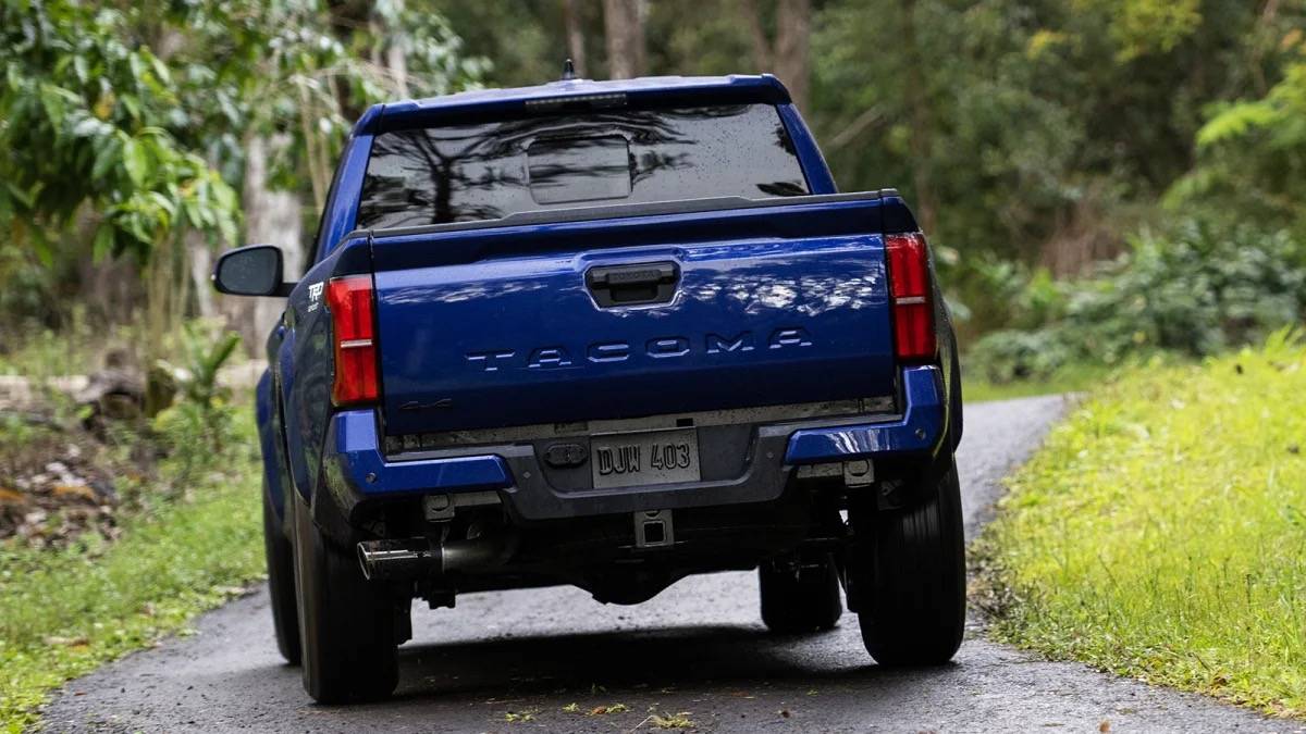 2024 Tacoma 2024 Tacoma TRD Sport Photos (Exterior, Interior, 6MT Manual Transmission) Blue Crush 2024 Tacoma TRD Sport 6MT Manual Transmission 2