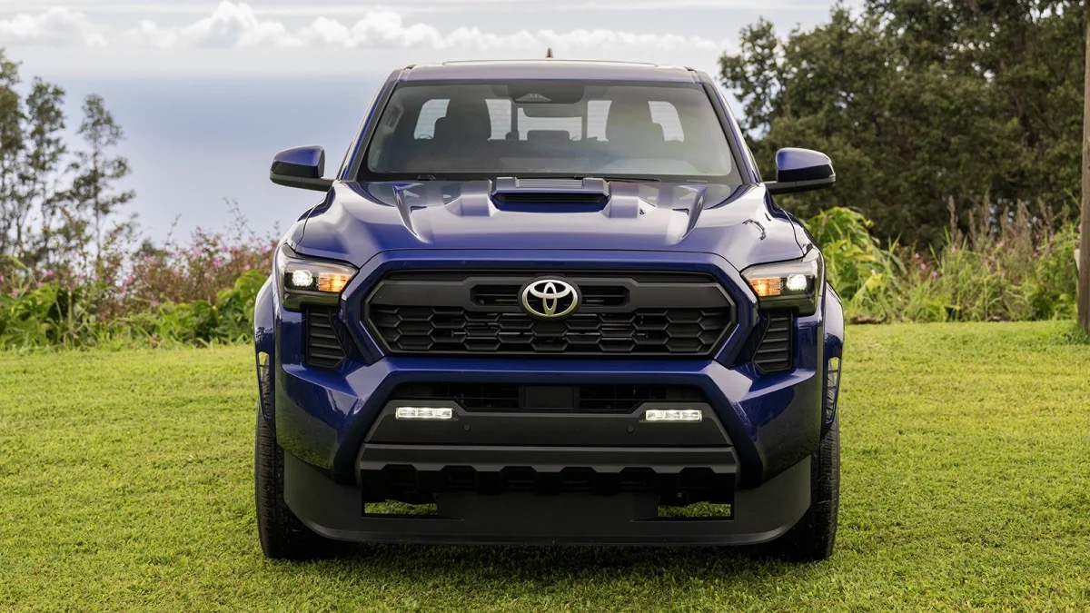 2024 Tacoma 2024 Tacoma TRD Sport Photos (Exterior, Interior, 6MT Manual Transmission) Blue Crush 2024 Tacoma TRD Sport 6MT Manual Transmission 6