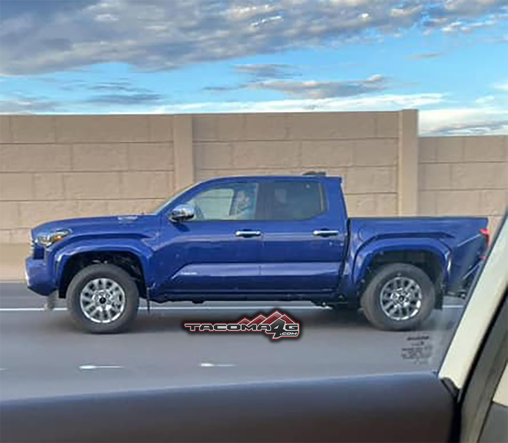 2024 Tacoma 2024 Tacoma LIMITED (Blue Crush) spotted for first time in the wild bluecrush-2024-tacoma-limited