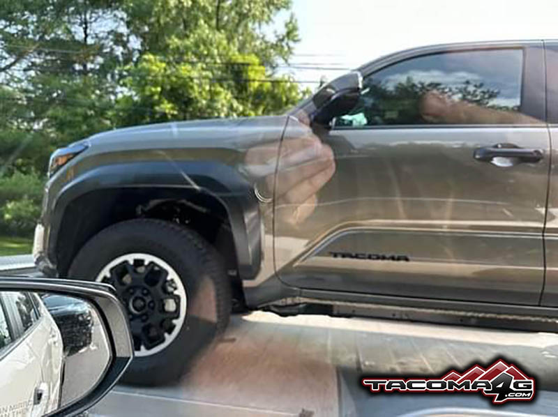 2024 Tacoma Official BRONZE OXIDE 2024 Tacoma Thread (4th Gen) Bronze Oxide 2024 Tacoma TRD Off Road spotted 12