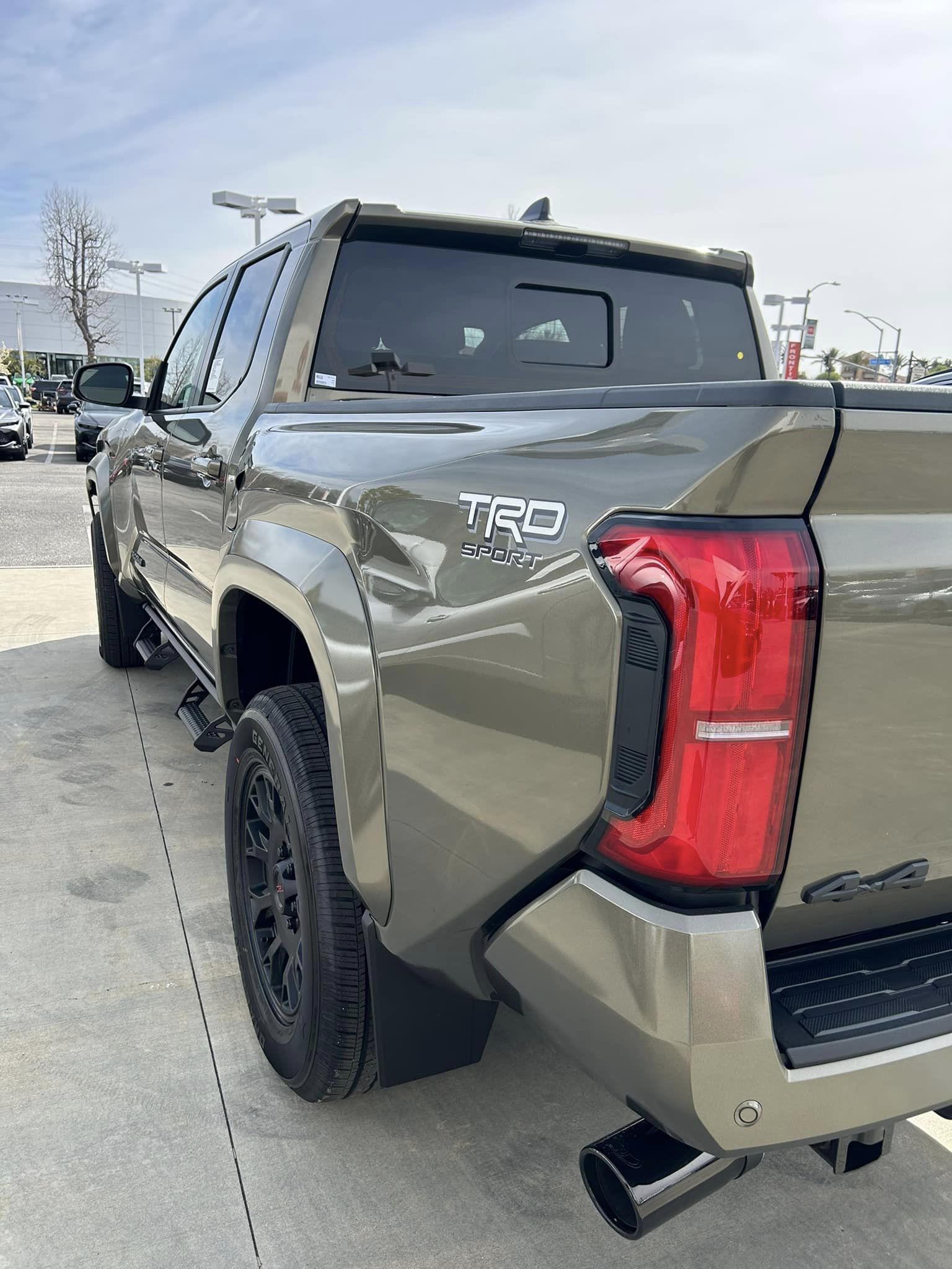 2024 Tacoma First ever look at Bronze Oxide 2024 Tacoma TRD Sport Bronze Oxide TRD Sport 2024 Tacoma 1