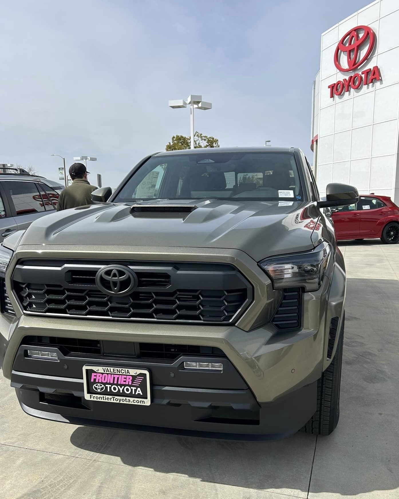 2024 Tacoma First ever look at Bronze Oxide 2024 Tacoma TRD Sport Bronze Oxide TRD Sport 2024 Tacoma 4