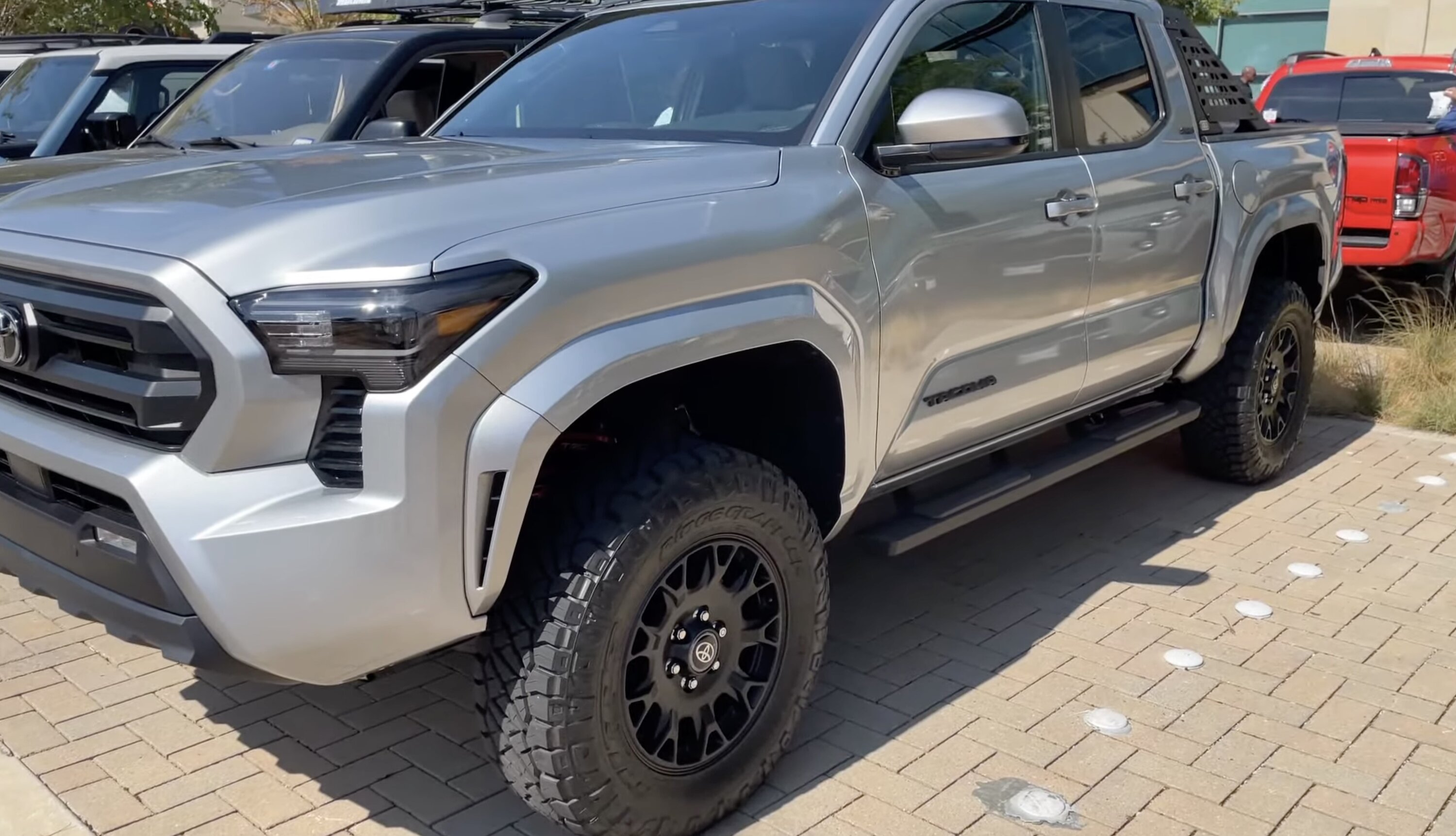 2024 Tacoma Official CELESTIAL SILVER METALLIC 2024 Tacoma Thread (4th Gen) Celestial Silver 2024 Tacom SR5 TRD Lift Kit 2.5 2.0 inches springs struts 1