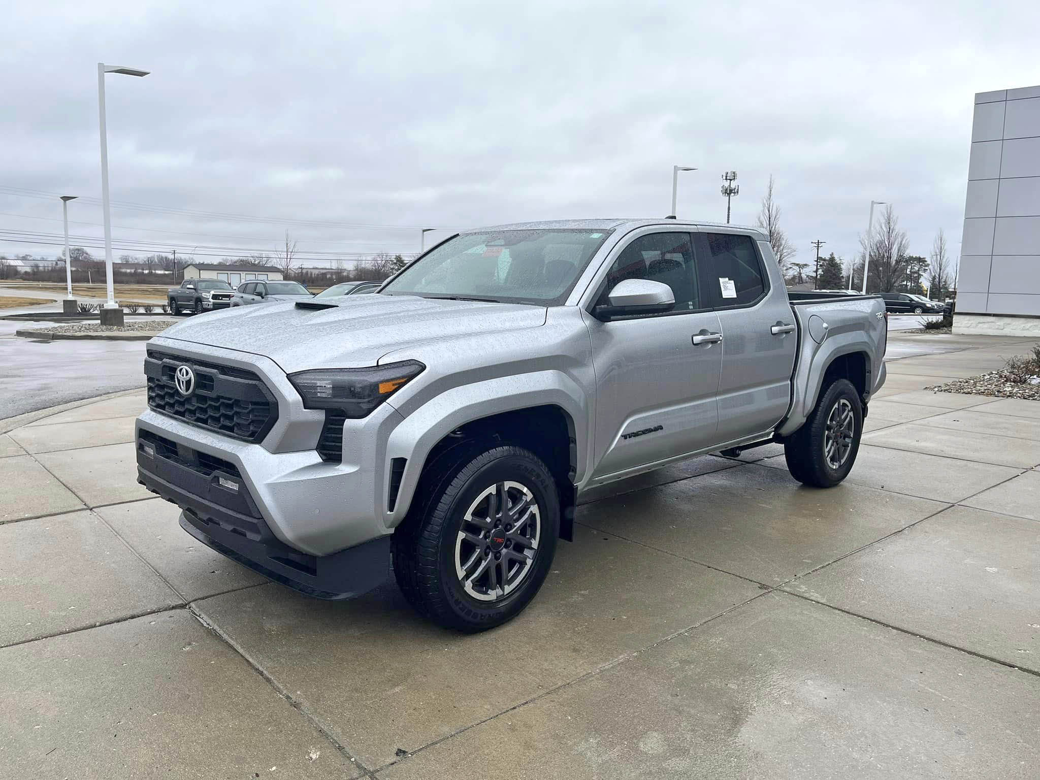 2024 Tacoma Celestial Silver Metallic 2024 Tacoma TRD Sport @ Andy Mohr Toyota in Avon, Indiana ($54k) Celestial Silver Metallic 2024 Tacoma TRD Sport 3