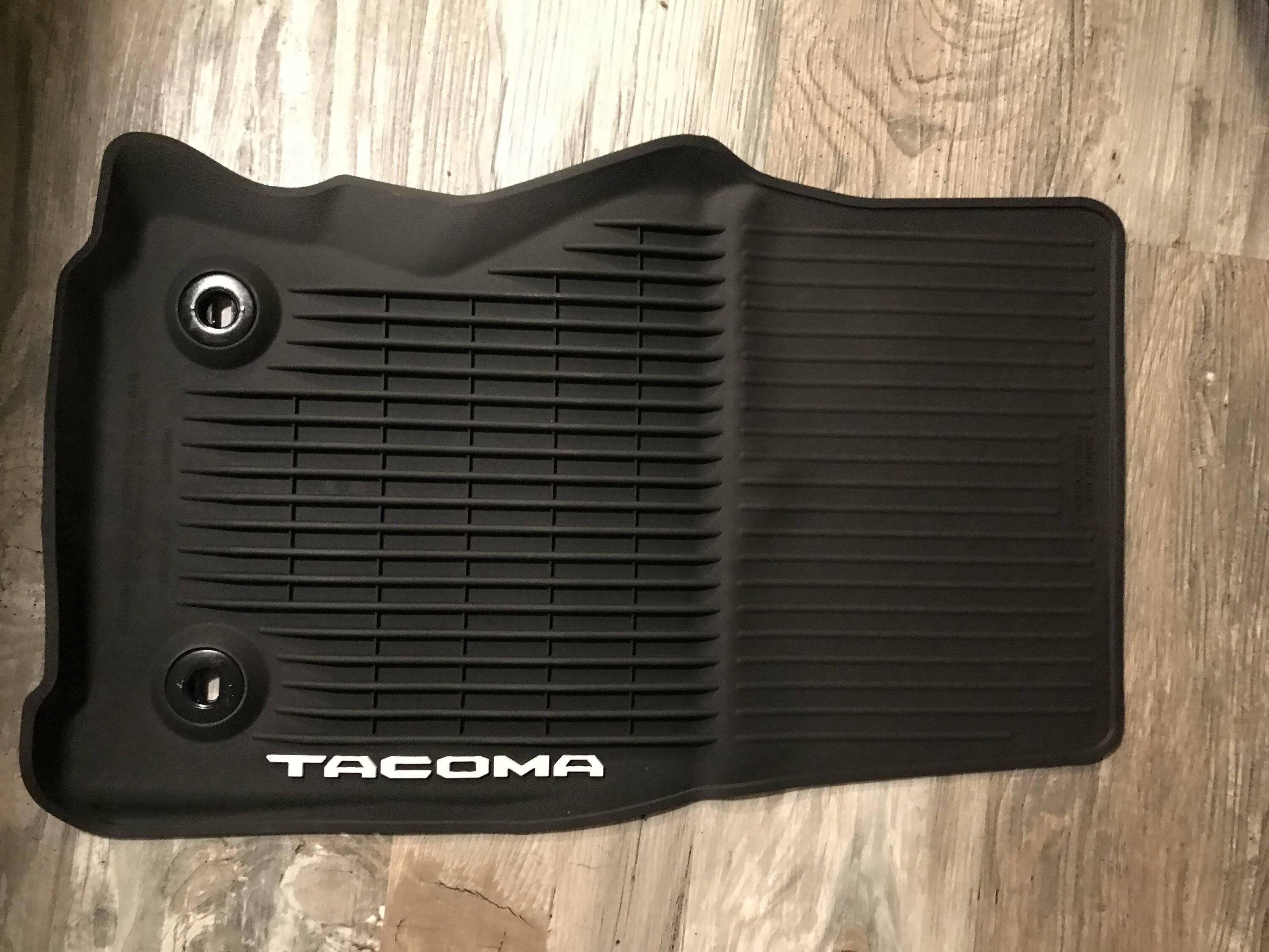 2024 Tacoma OEM Toyota All Weather Floor Mats (AWFL) delivered - photos & impressions [Installed Photos Update] DB6E6F92-F304-456E-9305-97C0FDCBADBE