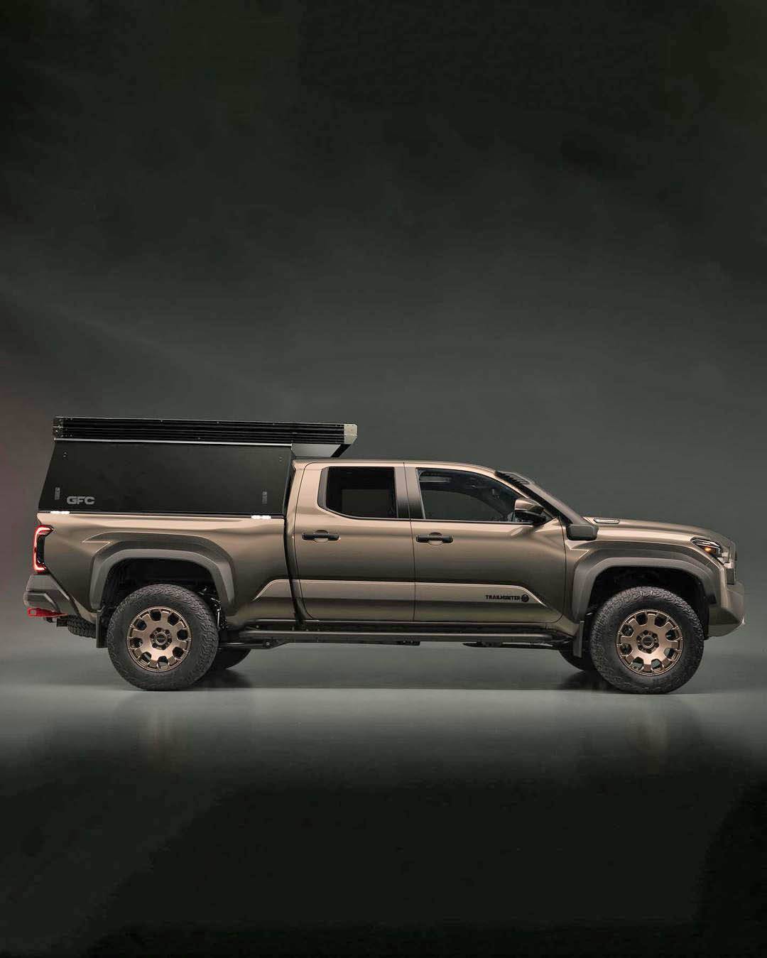 2024 Tacoma GFC Camper on 2024 Tacoma 4th Gen - Official Preview CGI GFC Camper Topper Cap 2024 Tacoma 7