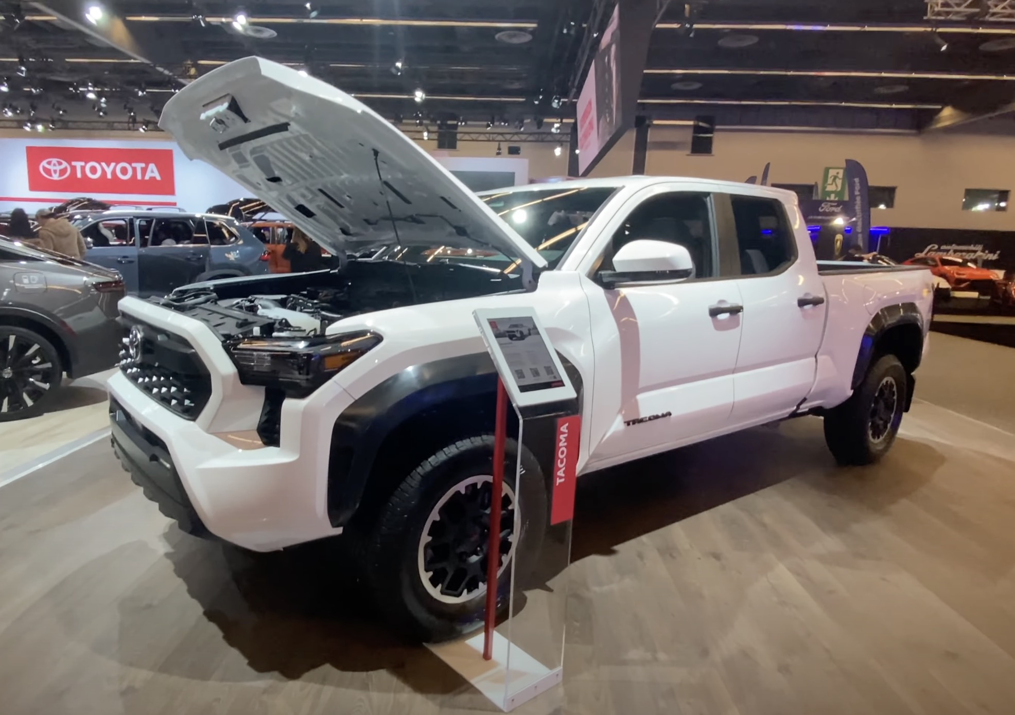 2024 Tacoma 2024 Tacoma TRD OFF-ROAD Specs, Prices, Features & Photos Ice Cap White 2024 Tacoma TRD Off-Road Model