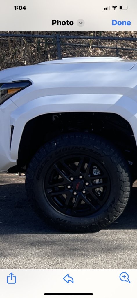 2024 Tacoma OEM Steelies - Not exactly black Image 28