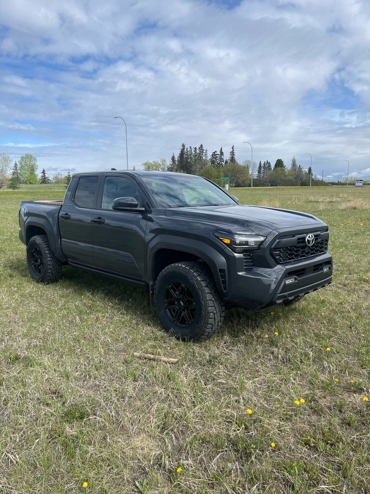 2024 Tacoma Installed hubcentric wheel option -- Fast HD Recon 17x8, +20 offset, 95.1 hub, weight 24.8 lbs image3