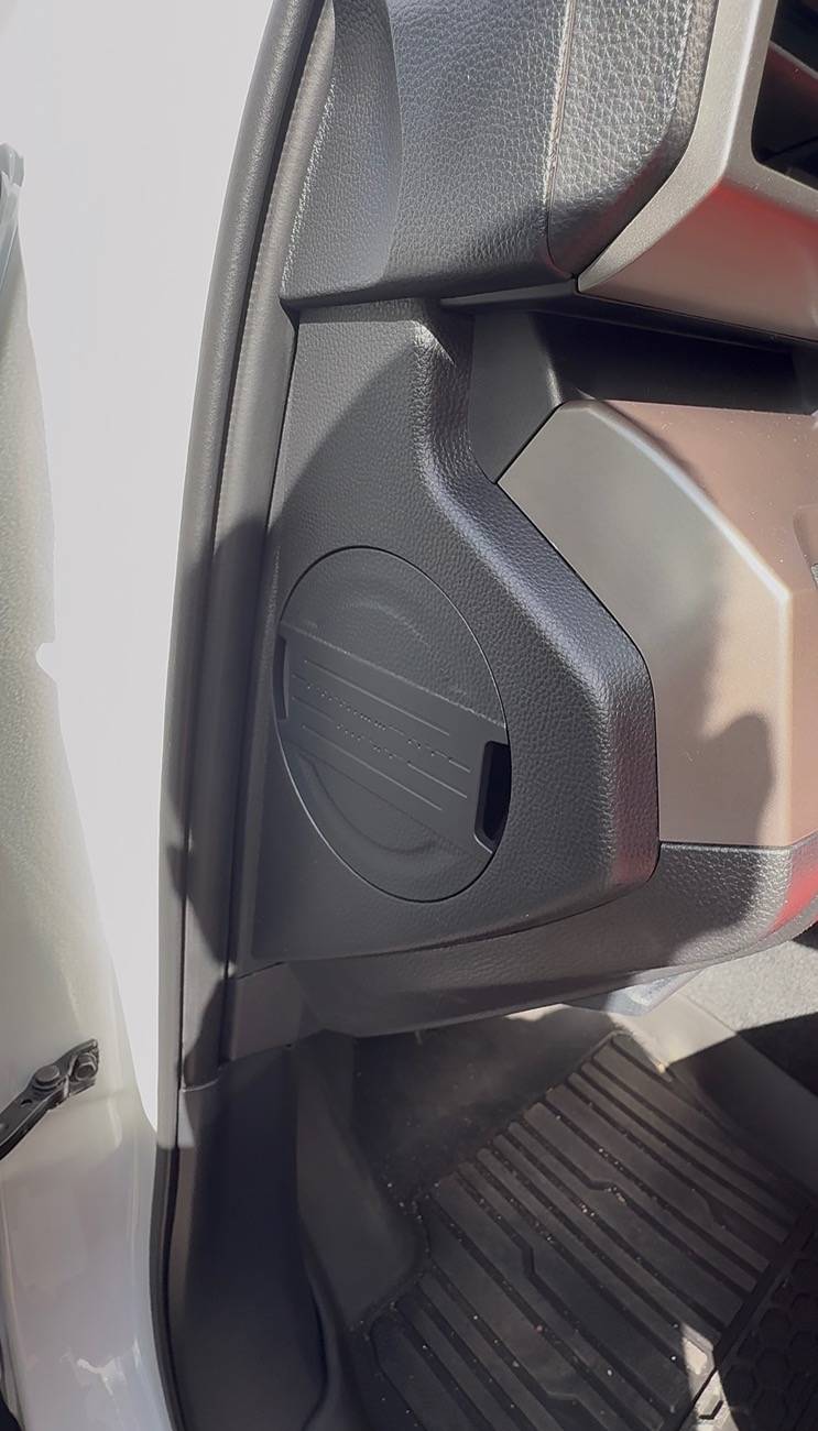2024 Tacoma Driver side storage cubby side lantern kit IMG_0176
