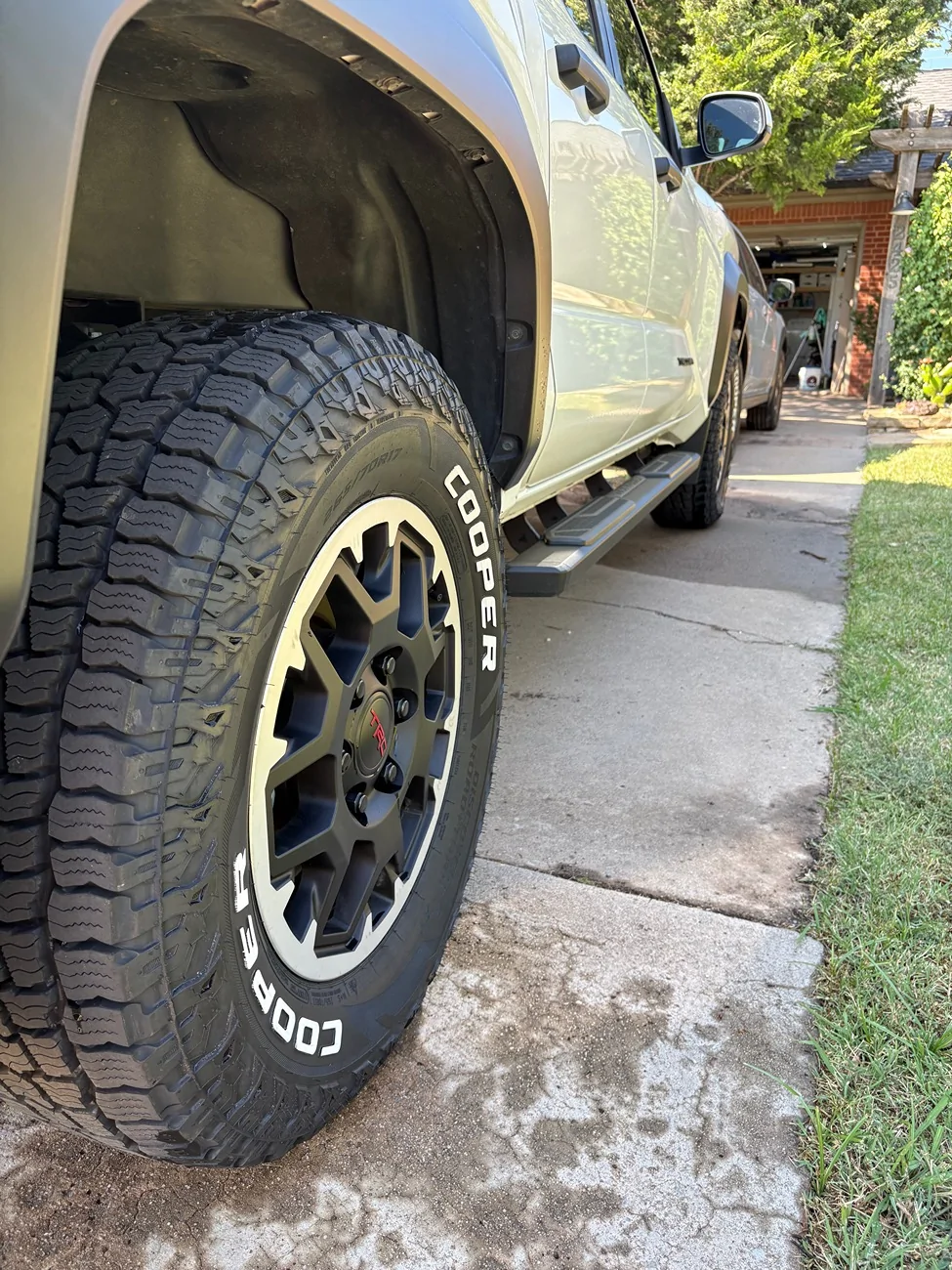 2024 Tacoma New tire day - Cooper Discoverer Road+Trail AT IMG_0352
