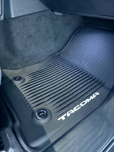 2024 Tacoma OEM Toyota All Weather Floor Mats (AWFL) delivered - photos & impressions [Installed Photos Update] img_0705-jpe