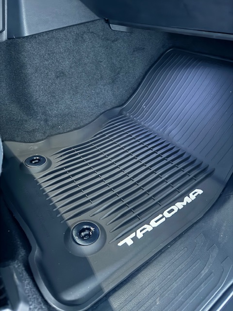 2024 Tacoma OEM Toyota All Weather Floor Mats (AWFL) delivered - photos & impressions [Installed Photos Update] IMG_0705