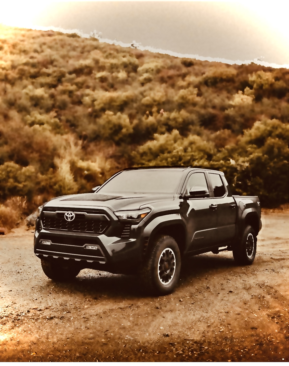 2024 Tacoma Black TRD OFF ROAD IMG_0730