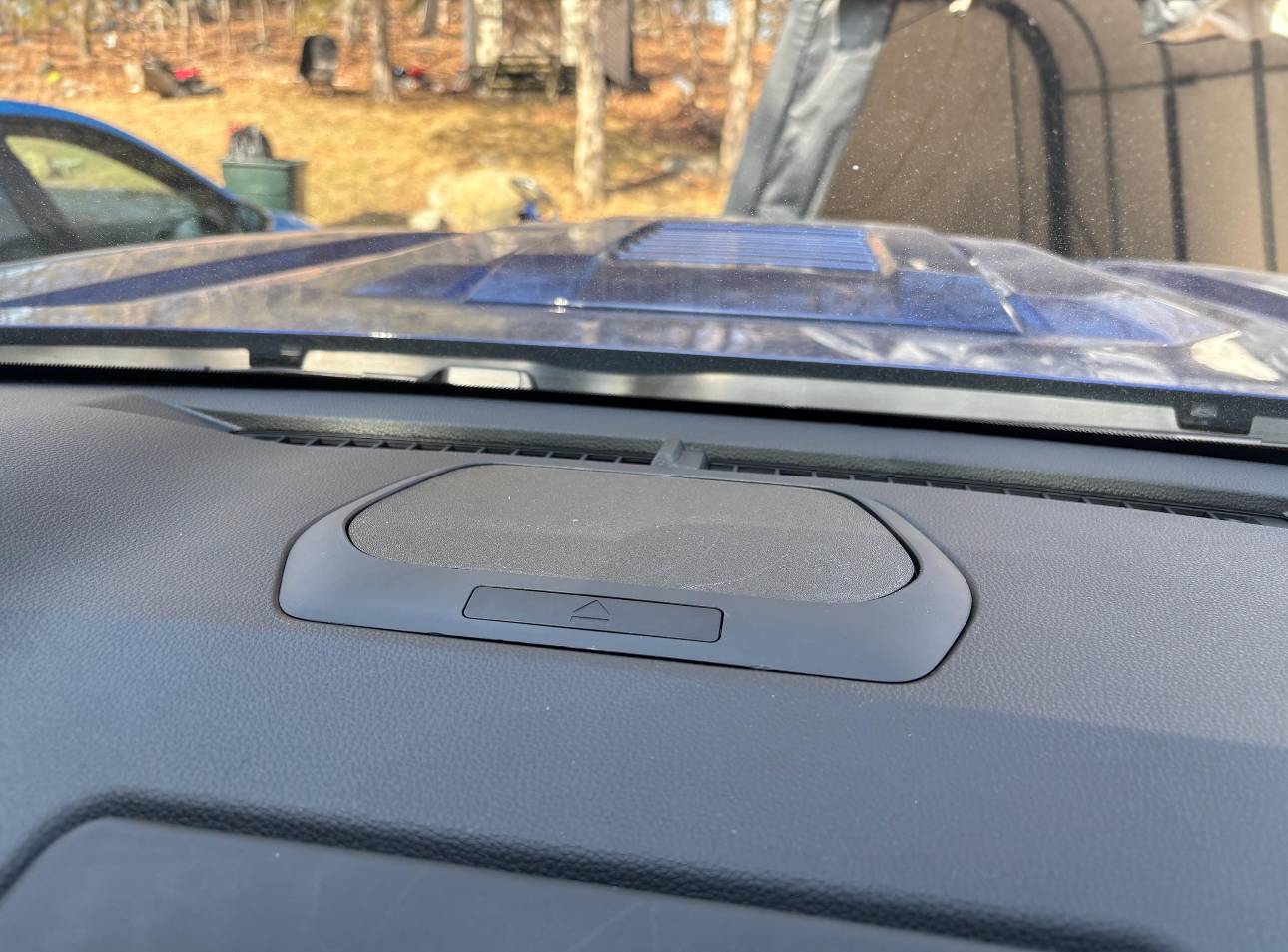 2024 Tacoma Finally a blank / filler for center dash JBL speaker delete IMG_0751